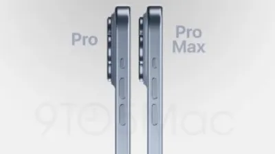 تسريب جديد يكشف عن إطار أنحف وشكل أزرار الصوت لهاتف iPhone 15 Pro