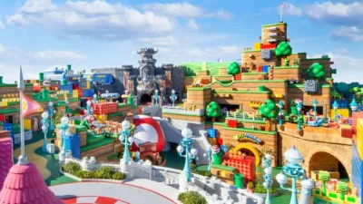 جولة في لعبة Super Nintendo World مع مبتكر ماريو