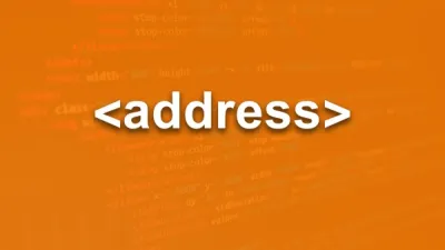 العنصر address