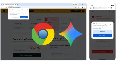 متصفح Google Chrome يدمج ذكاء Gemini الاصطناعي لكشف برامج الحماية المزيفة