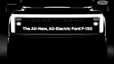 فورد F150 الكهربائية بالكامل تظهر وجهها الجديد المثير