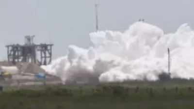 SpaceX تطلق أول اختبار لأحدث نموذج أولى لمركبة المريخ SN15