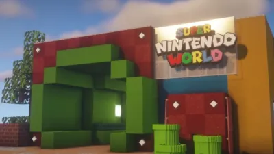 يمكنك الآن زيارة عالم سوبر نينتندو الياباني في Minecraft