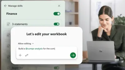 Microsoft Transforms Excel into a Finance Powerhouse with Copilot Skills and Live Data