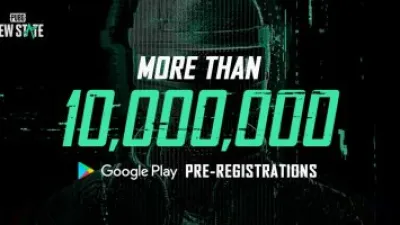 لعبة PUBG New State تتجاوز 10ملايين تسجيل مسبق على متجر تطبيقات جوجل