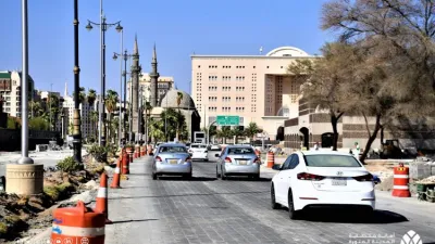 تشغيل جزئي لطريق عمر بن الخطاب في المدينة المنورة