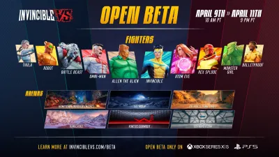 Invincible VS Adds Allen the Alien; Open Beta Set for April 9-11 on Xbox and PS5