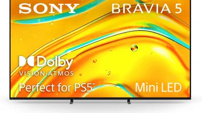 تلفزيون سوني BRAVIA 5 بمقاس 65 إنش Mini-LED بسعر 998 دولار فقط: خصم 33% مع دعم كامل لـ PS5 ودولبي فيجن وأتموس