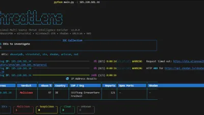 Stop Wasting Time on Manual IOC Lookups: ThreatLens Automates OSINT in the Terminal