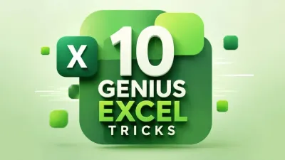 10 حيل متقدمة في Excel لأتمتة جداول البيانات المعقدة