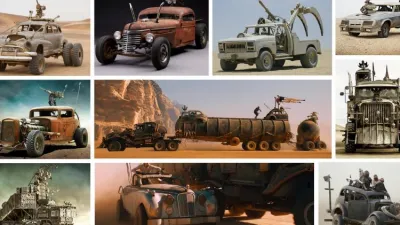 عرض بعض بعض سيارات فيلم Mad Max للبيع بالمزاد