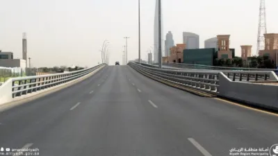تنفيذ 79% من جسر العروبة في الرياض بطول 217 متر