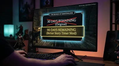 تعديل للعبة The Blood of Dawnwalker يضاعف المهلة الزمنية ويلغي آليتها الأساسية