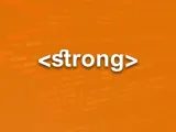 العنصر strong