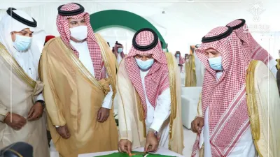 تدشين مشروع طريق حائل المدينة المنورة