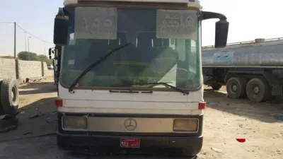 الإعلان عن مزاد باصات تشليح بجمرك ينبع