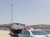 ضبط مخالف صدم سيارة في السعودية وتحذير من تجاوز السرعات