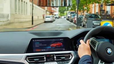 BMW تقدم أحدث تقنية للتعرف على المناطق قليلة الانبعاثات في بريطانيا