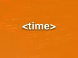 العنصر time