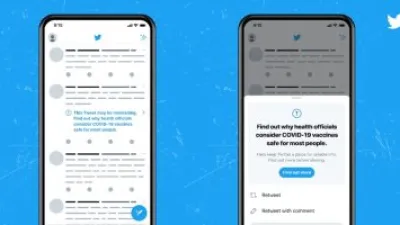 لهذه الأسباب تضع تويتر اشعارات علي التغريدات المضللة لكوفيد 19