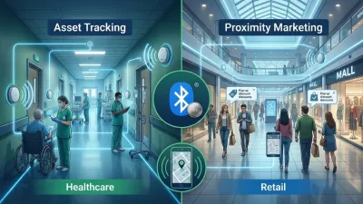 آلية عمل تقنية iBeacon