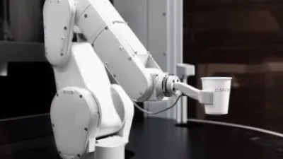 إل جى CLOi ServeBot تقدم روبوتا للعمل بالمطاعم فى الولايات المتحدة