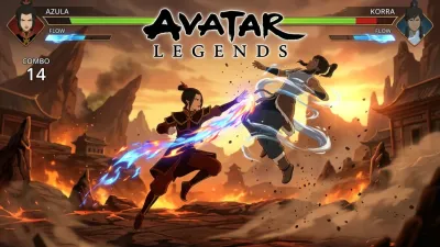 مراجعة لعبة Avatar Legends: The Fighting Game  -  تحفة فنية في القتال العنصري