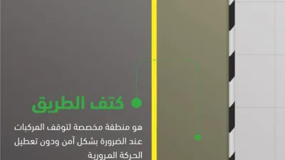 المرور يحذر من التجاوز من كتف الطريق ومن التوقف الخاطيء