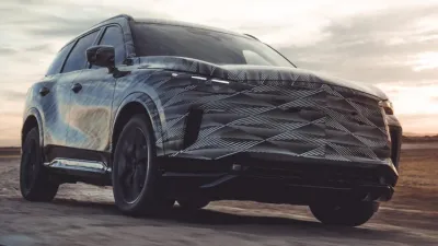 صور تشويقية لإنفينيتي QX60 موديل 2022 مع ناقل الحركة الجديد من 9 سرعات