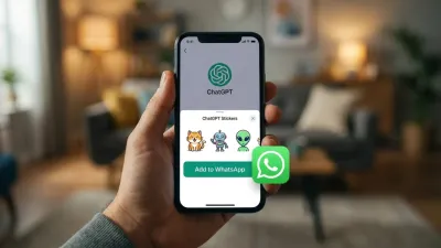 ChatGPT is Building a Direct Pipeline for Custom WhatsApp Stickers