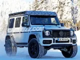 صور تجسسية لمرسيدس GClass 4X4 Squared الجديدة قبل طرحها رسمياً