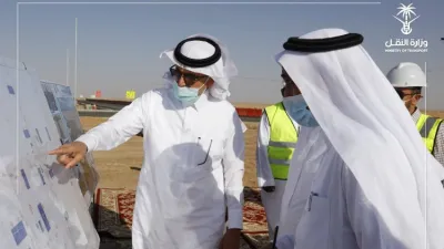 افتتاح عدد من مشروعات الطرق في منطقة نجران