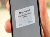 حل مشكلة سعة التخزين