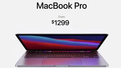 أول جهاز MacBook Pro مقاس 13 بوصة قائم على الذراع من Apple متوفر هنا بشريحة M1