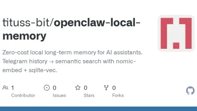 ذاكرة محلية للذكاء الاصطناعي: أداة OpenClaw تتيح البحث الدلالي في أرشيف Telegram مجاناً