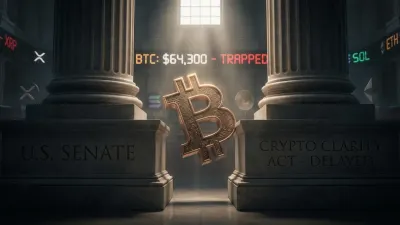 Bitcoin Price Stalls Near $64K as Senate Delays Crypto Clarity Act Vote