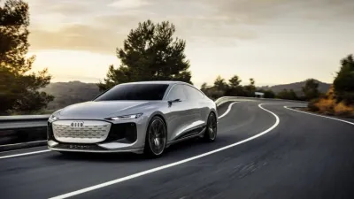 أودي تطلق الموديل التجريبي A6 etron في شنغهاي 2021